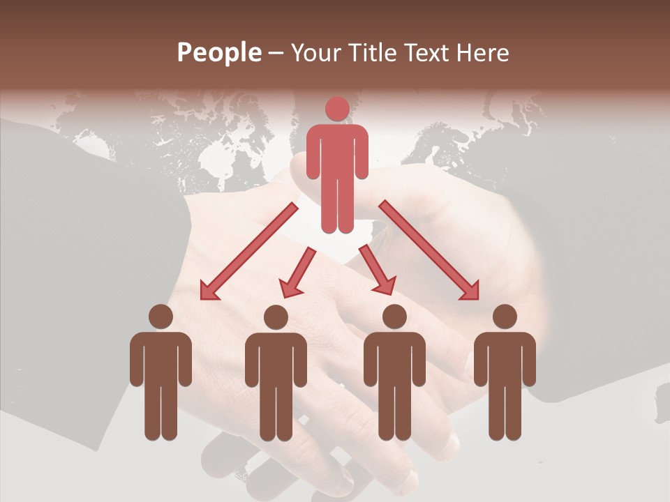 Work Trust Partnership PowerPoint Template