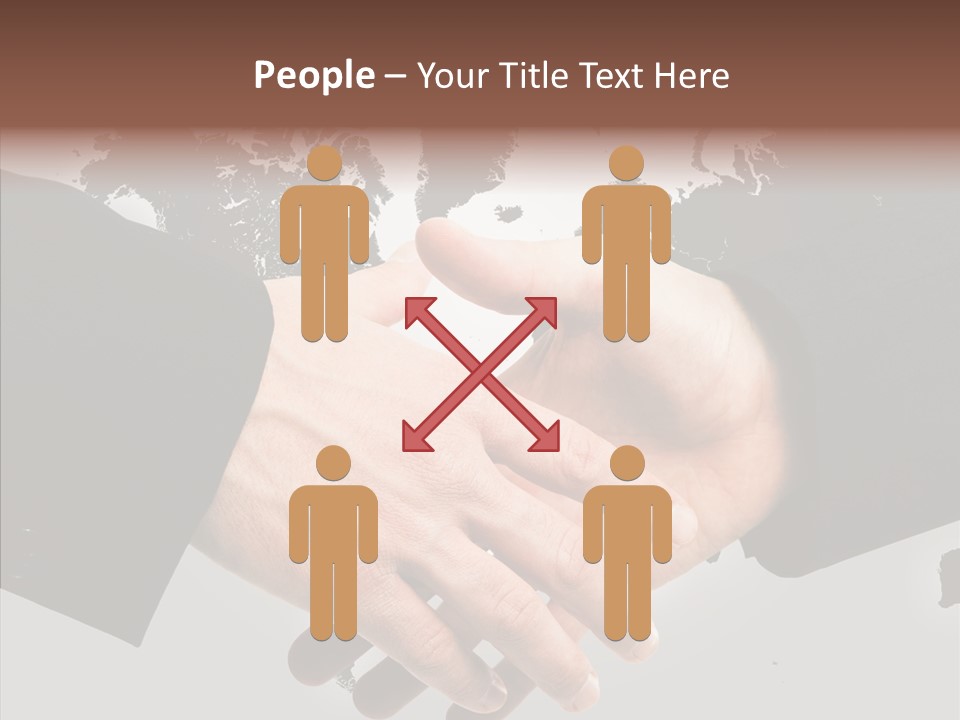 Work Trust Partnership PowerPoint Template