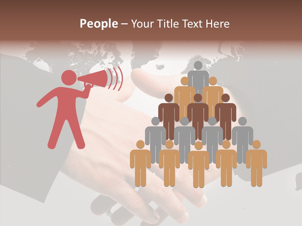 Work Trust Partnership PowerPoint Template