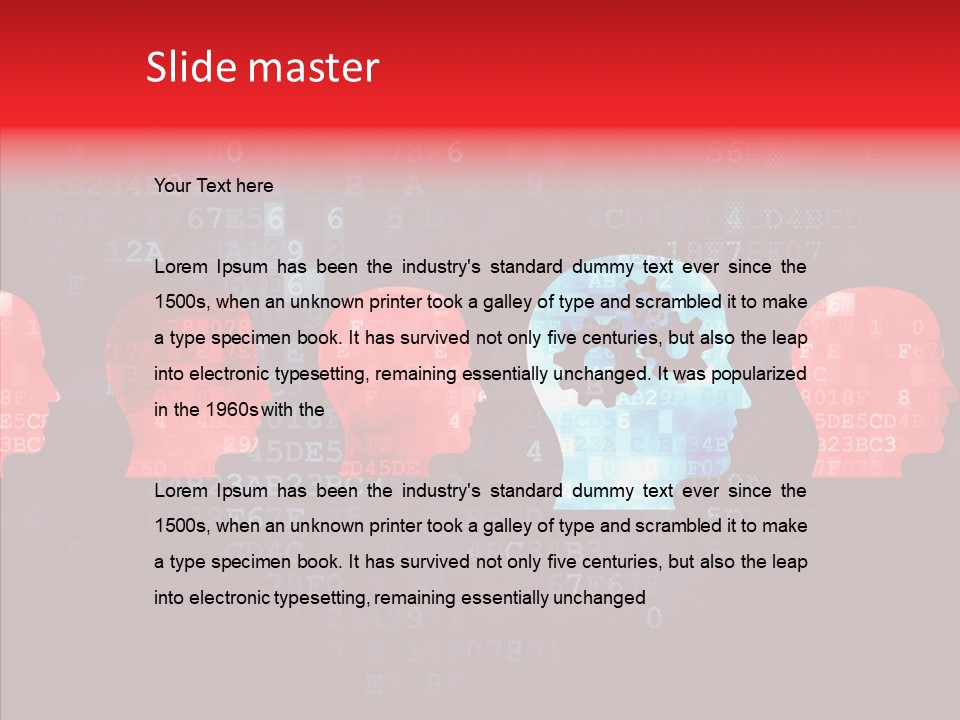 Gear Concept Knowledge PowerPoint Template