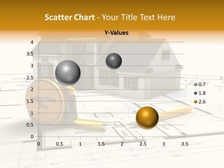 Blueprint Building Project PowerPoint Template