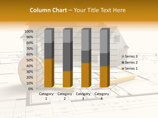 Blueprint Building Project PowerPoint Template