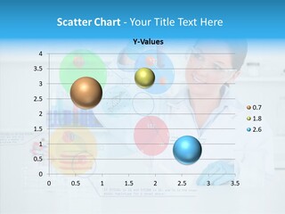 Caucasian Technology Line PowerPoint Template