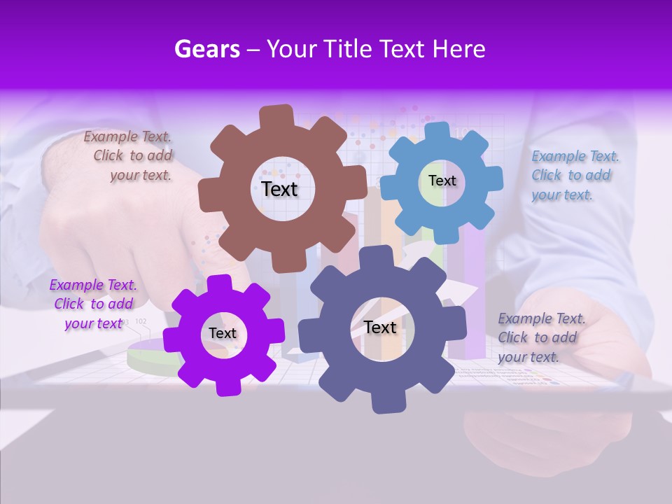 Organise Multimedia Touchpad PowerPoint Template