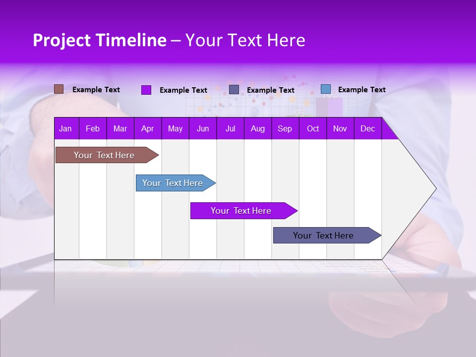 Organise Multimedia Touchpad PowerPoint Template