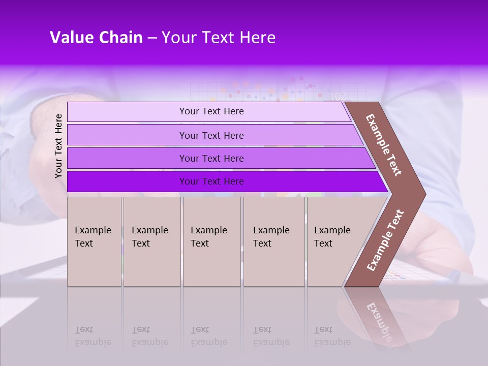Organise Multimedia Touchpad PowerPoint Template