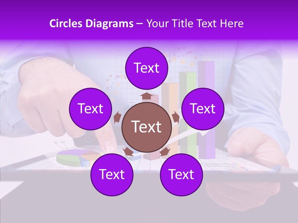 Organise Multimedia Touchpad PowerPoint Template