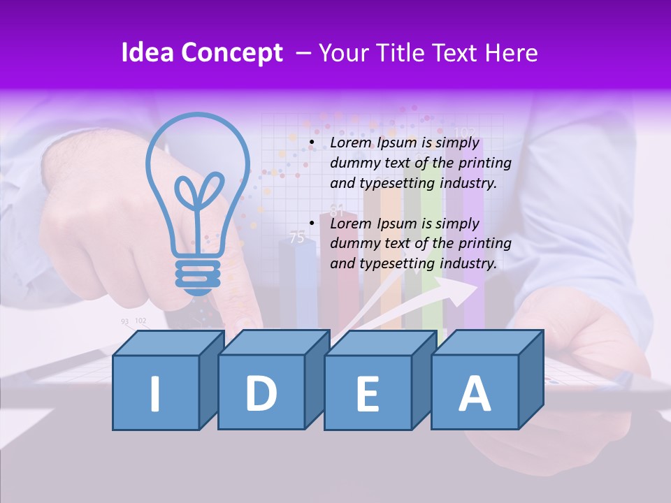 Organise Multimedia Touchpad PowerPoint Template