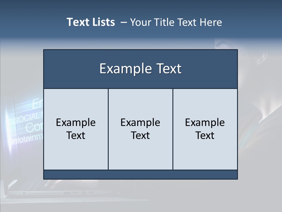 Surprised Globe Browsing PowerPoint Template