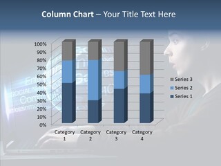 Surprised Globe Browsing PowerPoint Template