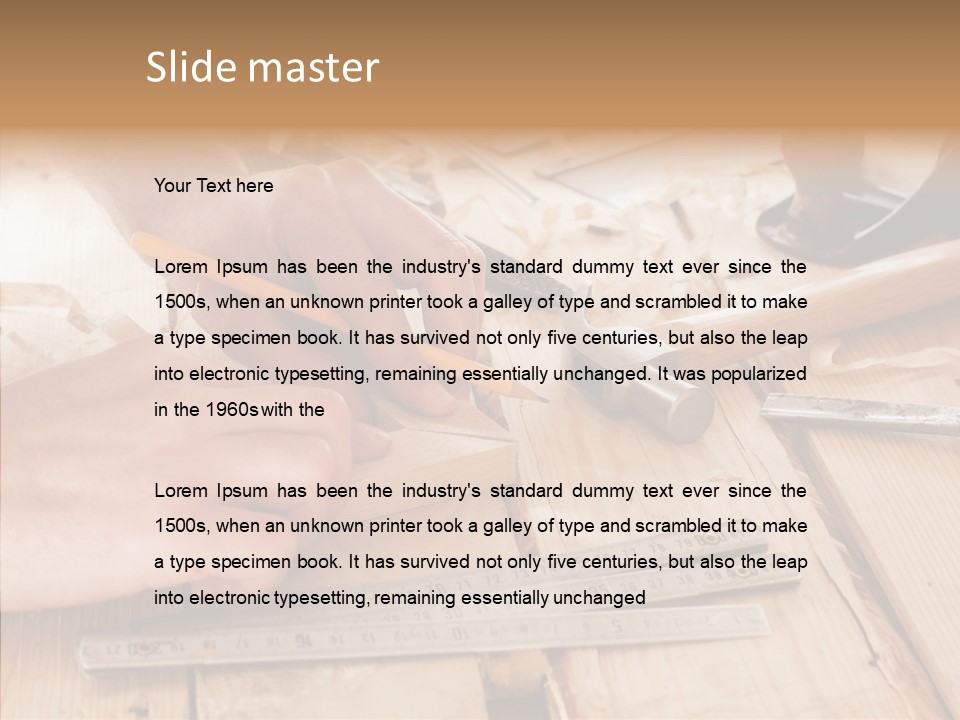 Industry Industrial Equipment PowerPoint Template