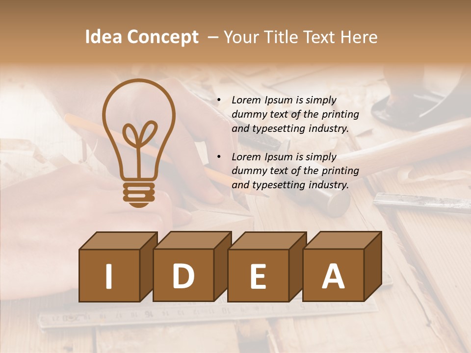 Industry Industrial Equipment PowerPoint Template