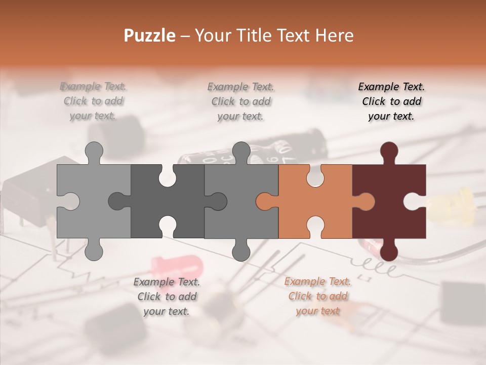 Part Schematic Element PowerPoint Template