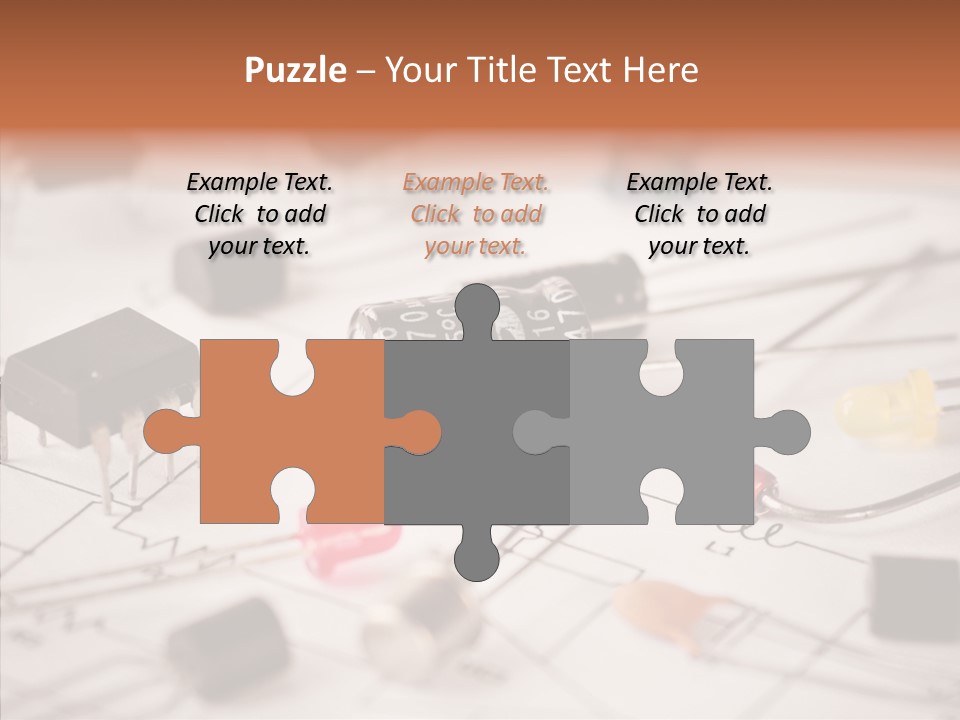 Part Schematic Element PowerPoint Template