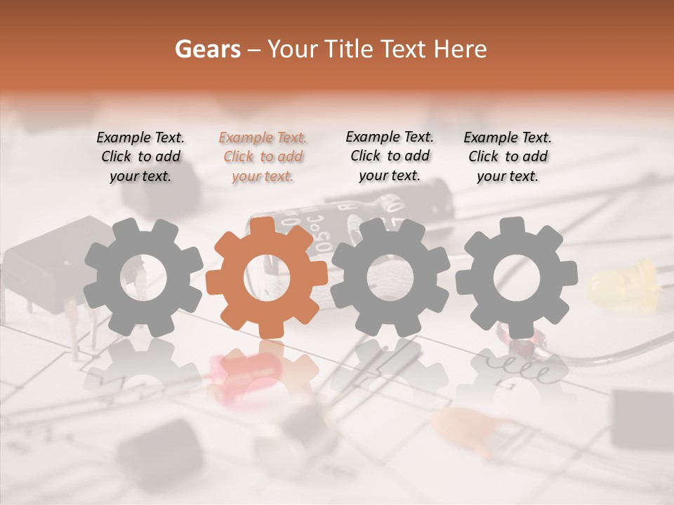 Part Schematic Element PowerPoint Template