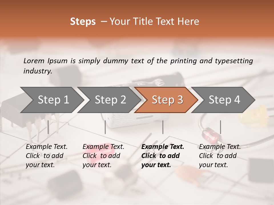 Part Schematic Element PowerPoint Template
