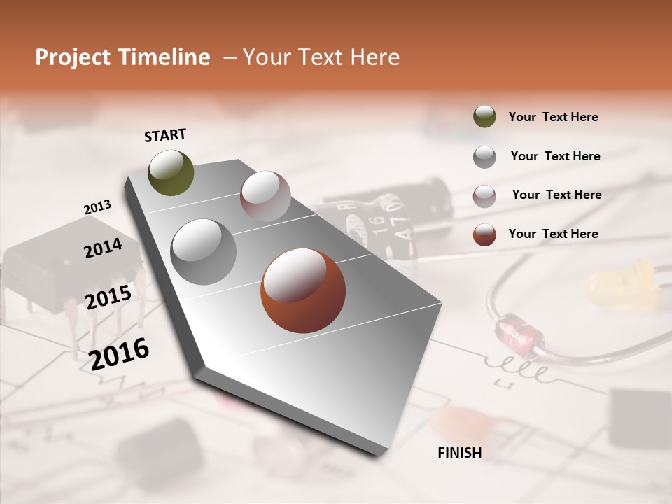 Part Schematic Element PowerPoint Template