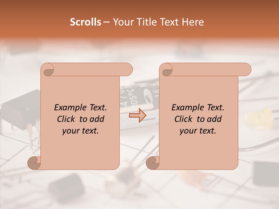 Part Schematic Element PowerPoint Template