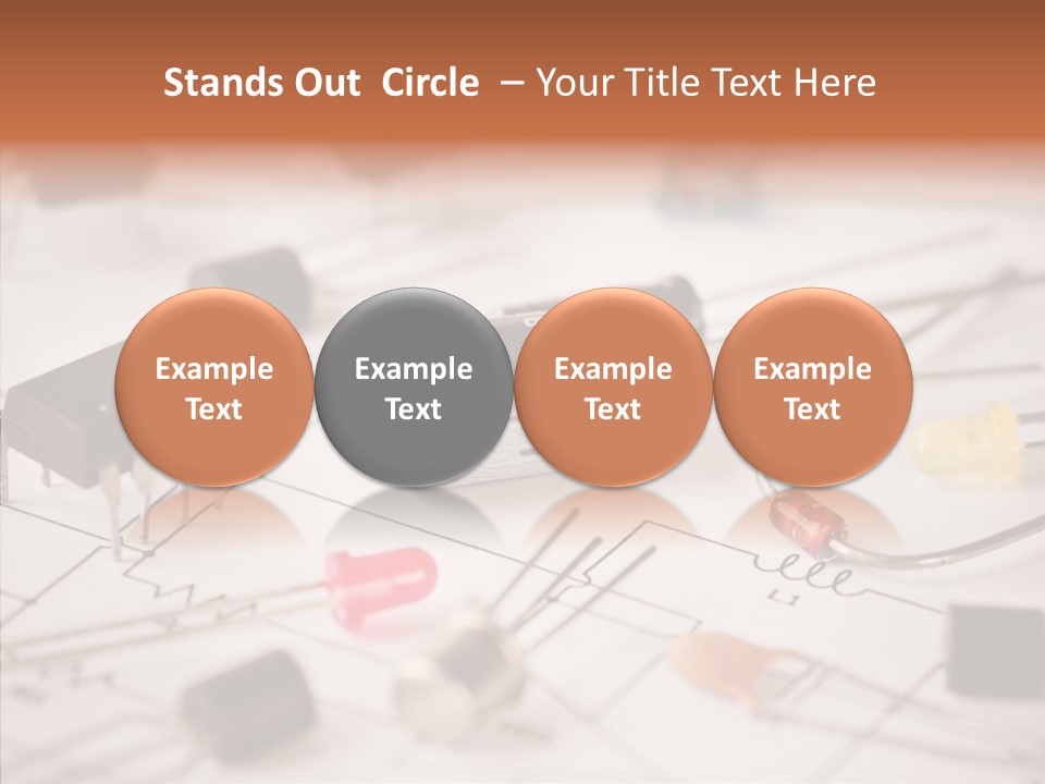 Part Schematic Element PowerPoint Template