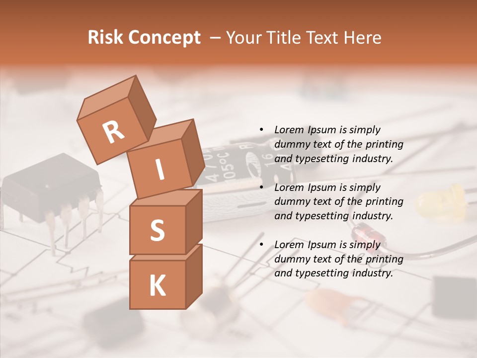 Part Schematic Element PowerPoint Template
