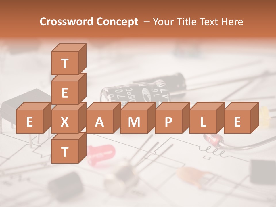 Part Schematic Element PowerPoint Template