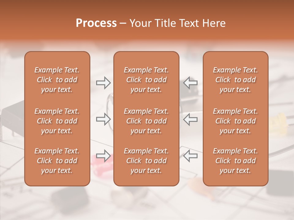 Part Schematic Element PowerPoint Template