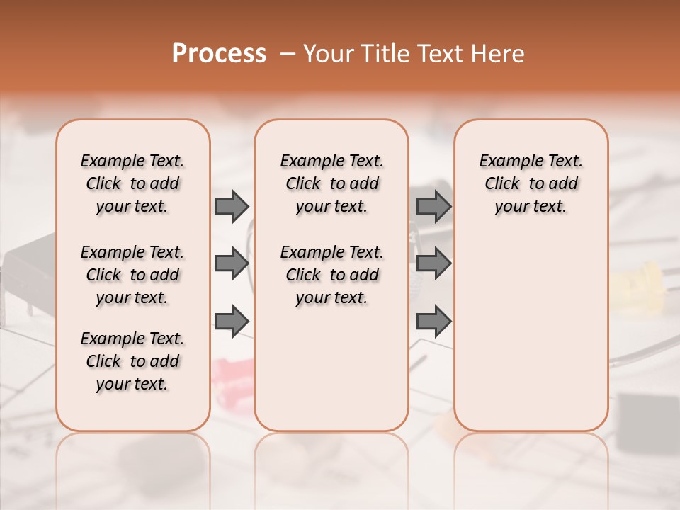 Part Schematic Element PowerPoint Template