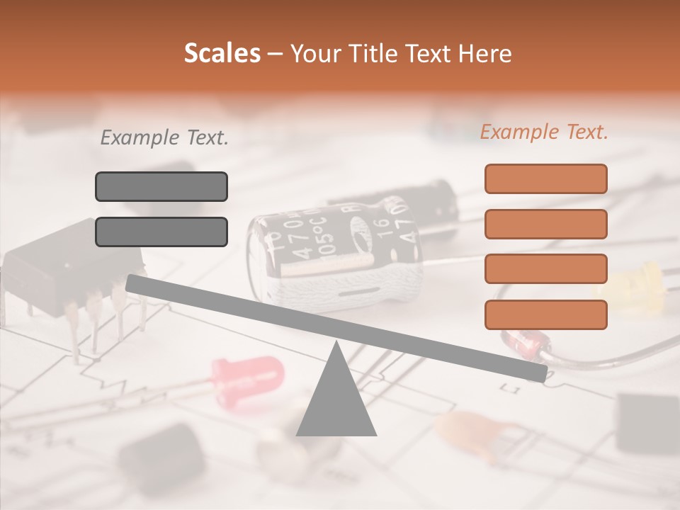 Part Schematic Element PowerPoint Template