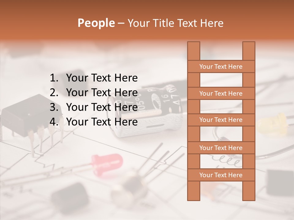 Part Schematic Element PowerPoint Template