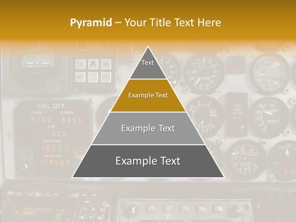Button Counters Control PowerPoint Template
