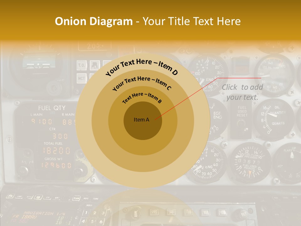 Button Counters Control PowerPoint Template