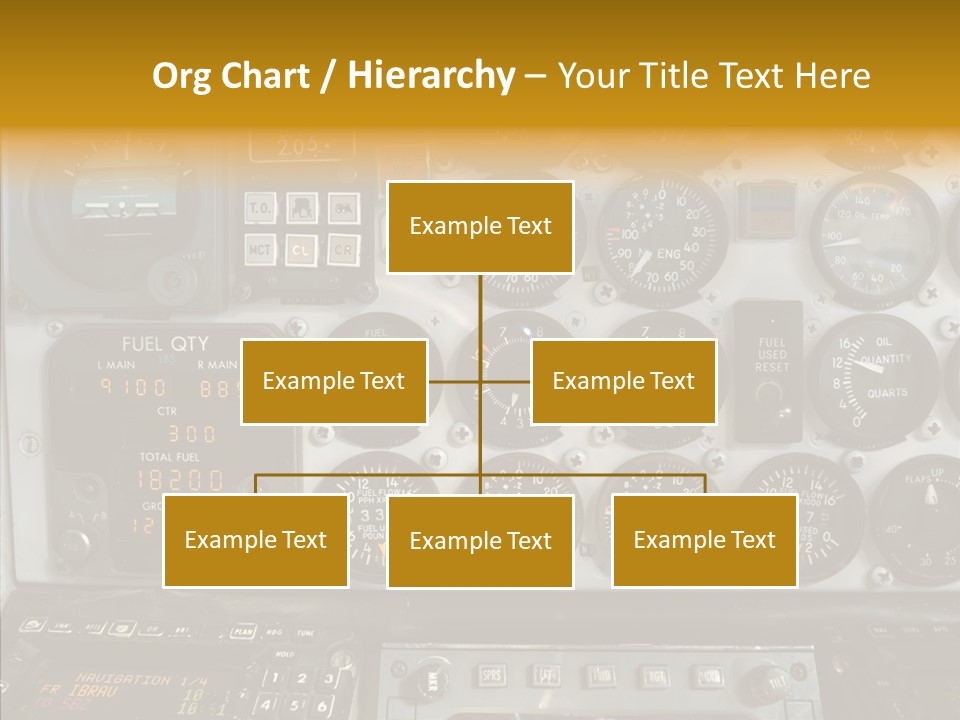 Button Counters Control PowerPoint Template