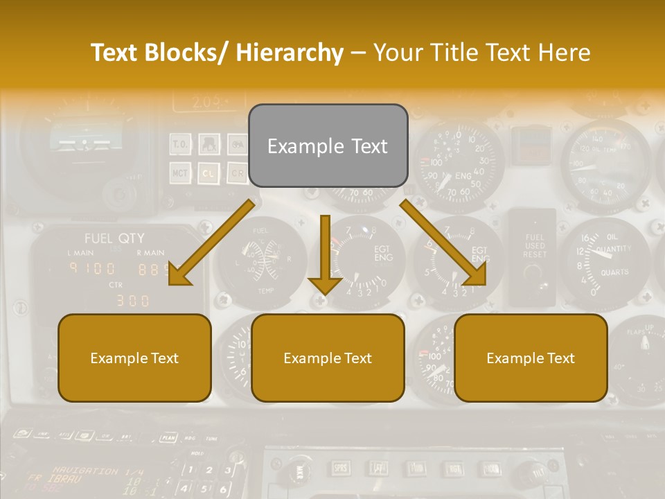 Button Counters Control PowerPoint Template