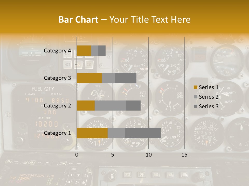 Button Counters Control PowerPoint Template