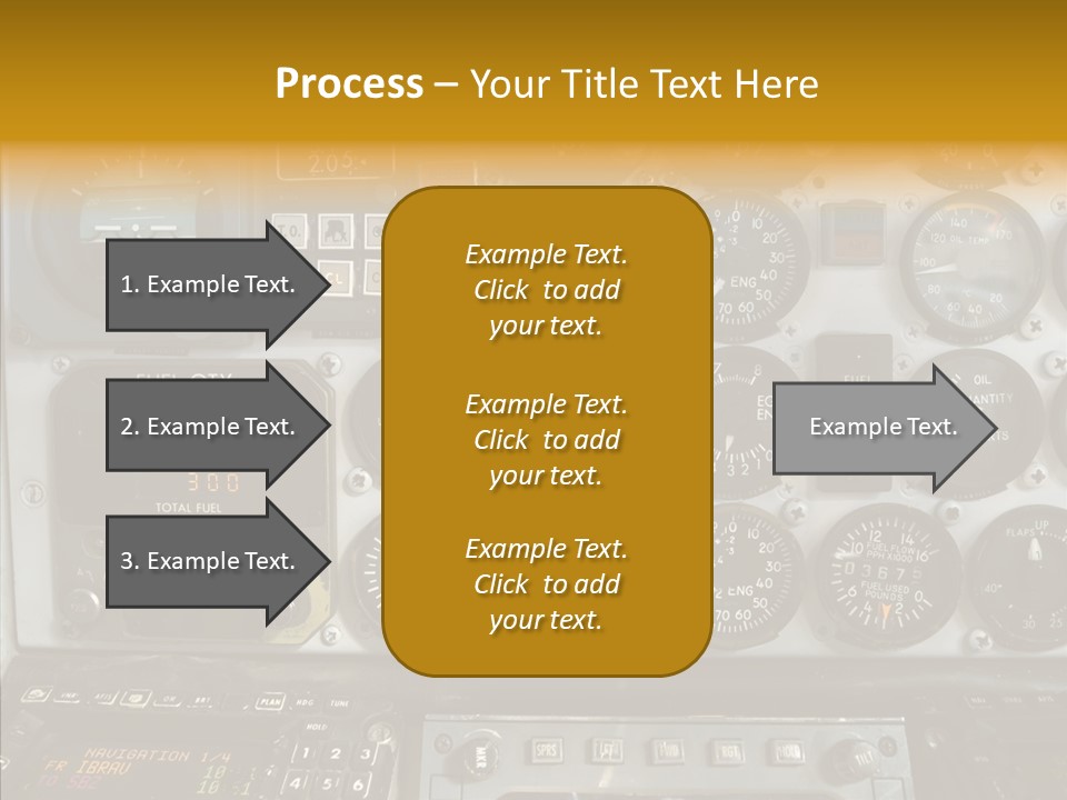 Button Counters Control PowerPoint Template