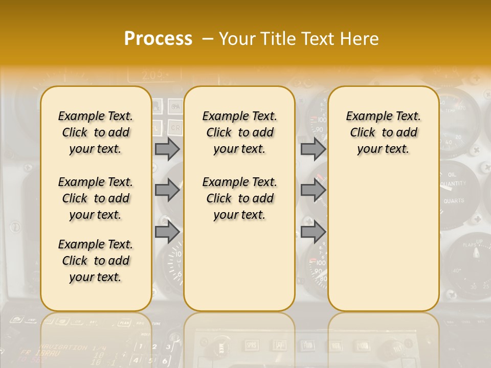 Button Counters Control PowerPoint Template