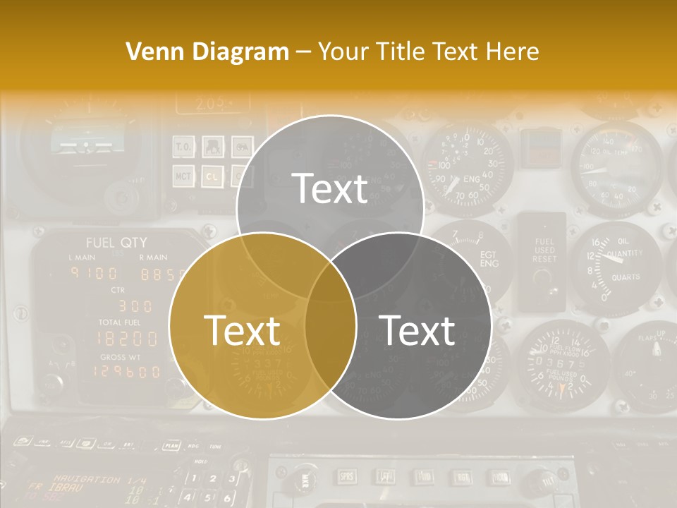 Button Counters Control PowerPoint Template