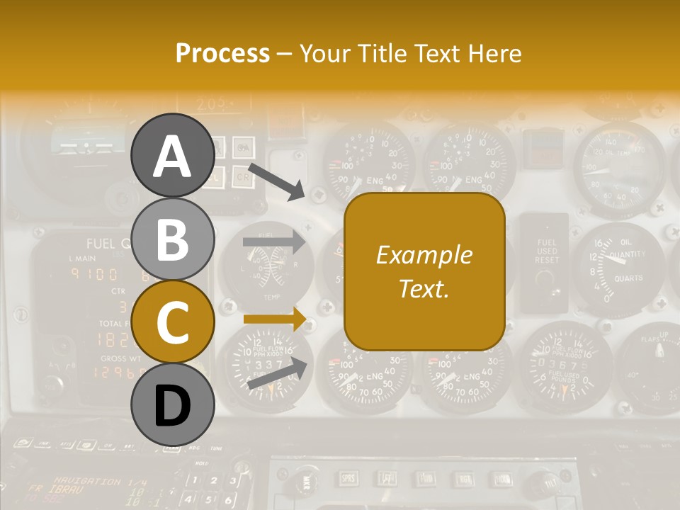 Button Counters Control PowerPoint Template
