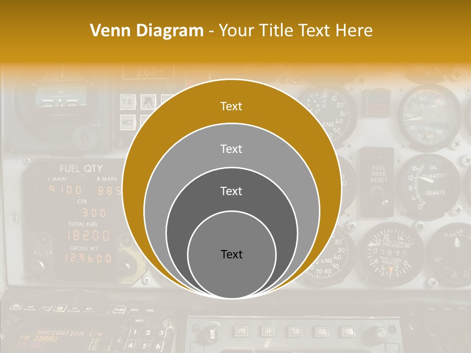 Button Counters Control PowerPoint Template