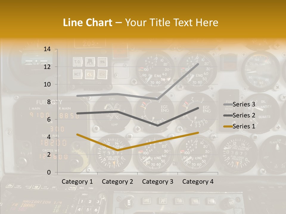 Button Counters Control PowerPoint Template