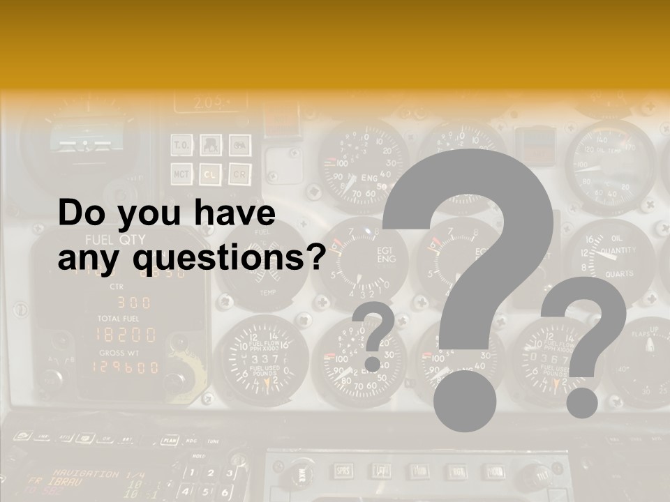 Button Counters Control PowerPoint Template