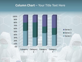 Experimenting Mask Blue PowerPoint Template