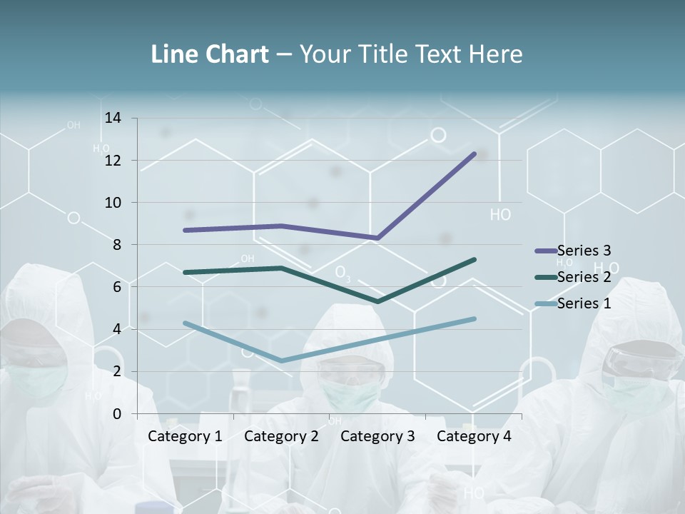 Experimenting Mask Blue PowerPoint Template