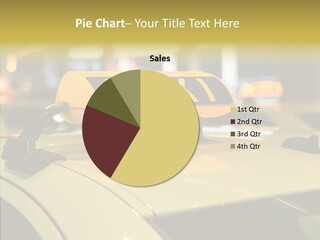 Taxi Car Airport PowerPoint Template