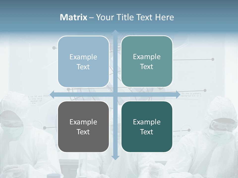 Beaker Hispanic Experimenting PowerPoint Template