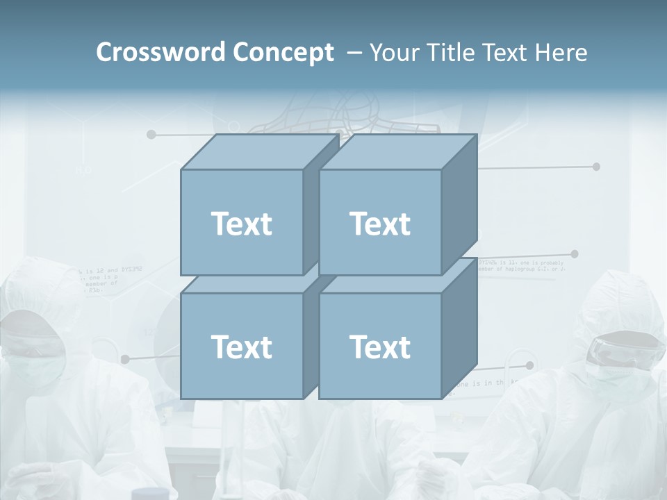 Beaker Hispanic Experimenting PowerPoint Template