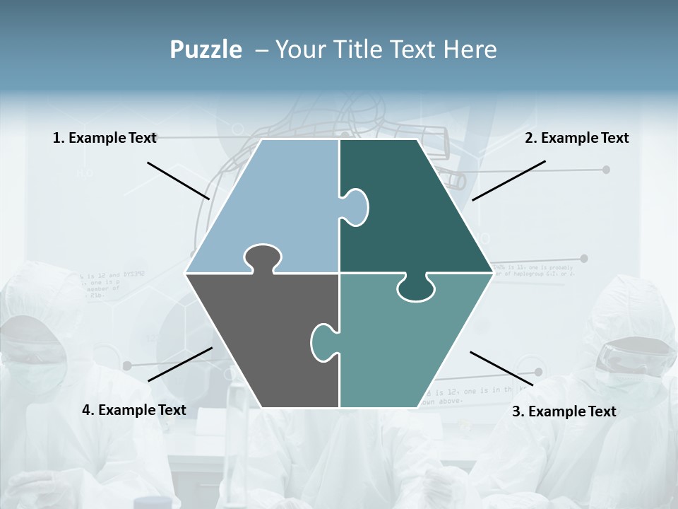 Beaker Hispanic Experimenting PowerPoint Template