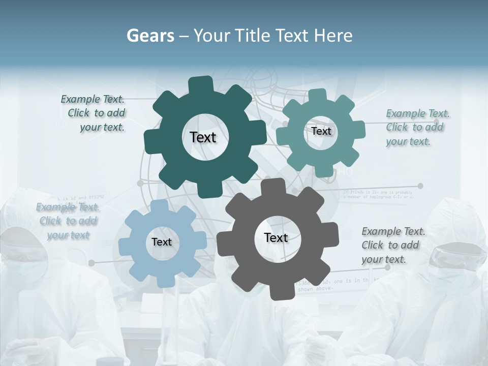 Beaker Hispanic Experimenting PowerPoint Template