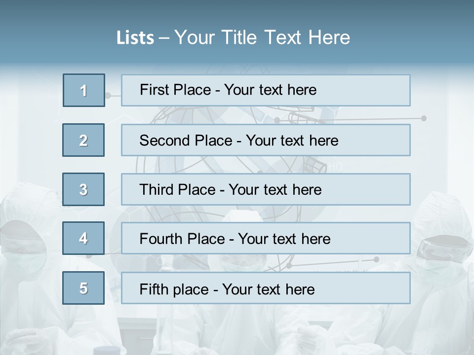 Beaker Hispanic Experimenting PowerPoint Template