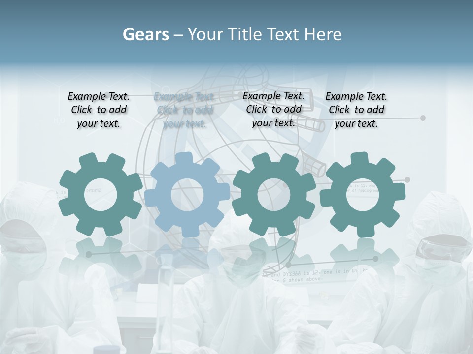 Beaker Hispanic Experimenting PowerPoint Template